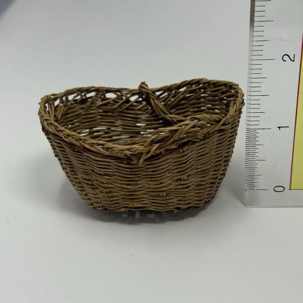 Set of 20 Mini Rattan Baskets | Handmade Woven Boho Decor - Picture 9 of 11
